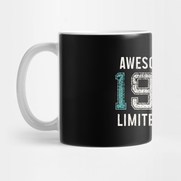 Awesome since 1980. Born in 1980 birth year Gift by MinyMerch